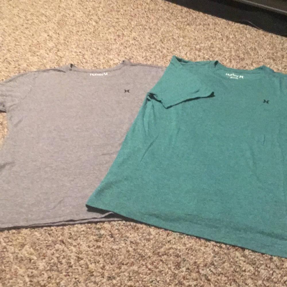 2 Men's Hurley T shirts
